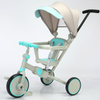 Tricycle Stroller for Toddler,Foldable Baby Tricycle,Kids Balance Bike with Push Handle,Toddlers Stroller Bike with 1 To 5 Years,7-in-1 Push Tricycle Bike for Kids